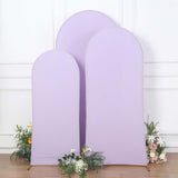 Lavender Lilac Spandex Backdrop Stand Cover